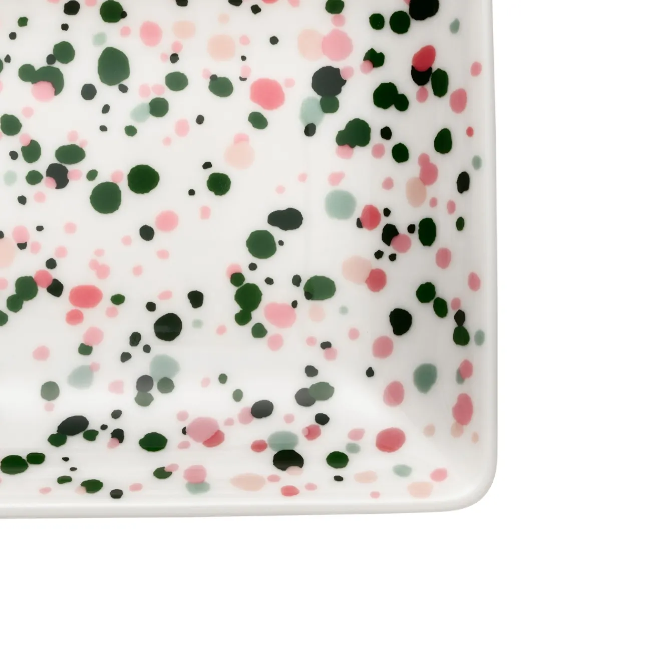 A6 lautanen 10x15cm Helle pinkki-vihreä|IITTALA Discount