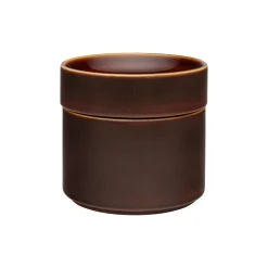 Kannellinen rasia 11x10 cm ruskea|IITTALA New