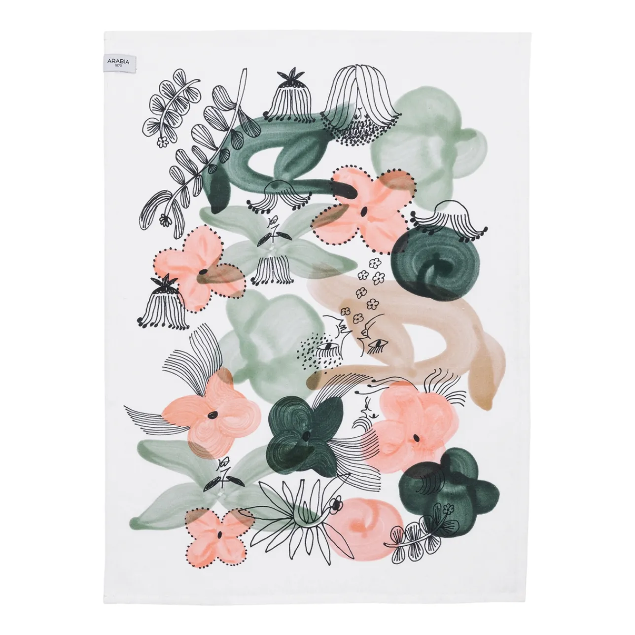Keittiöpyyhe 50x70cm vihreä|IITTALA Hot