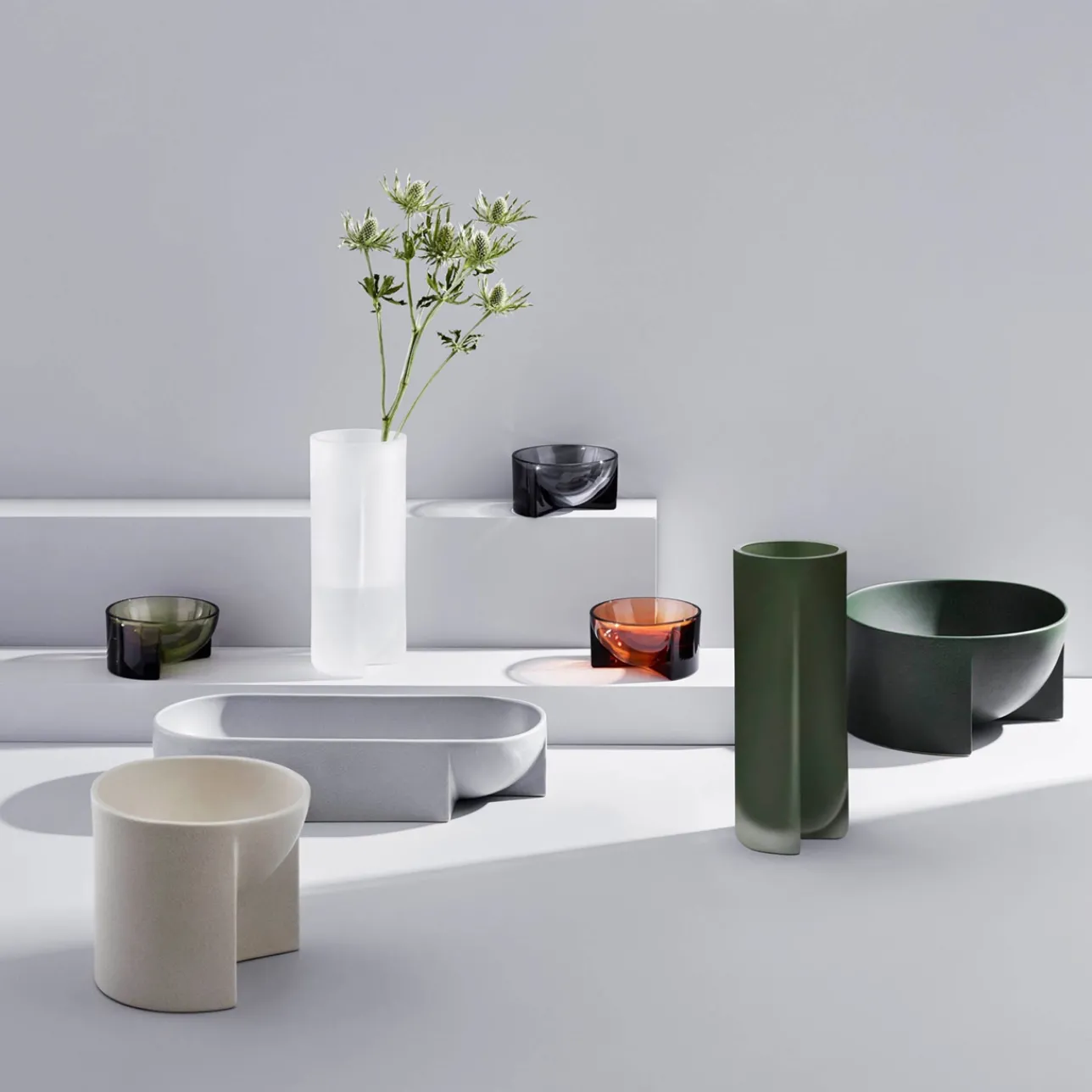Keraaminen kulho 240x120mm sammaleenvihreä|IITTALA Outlet