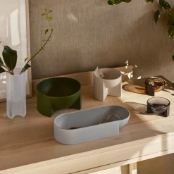 Keraaminen kulho 370x75mm vaaleanharmaa|IITTALA