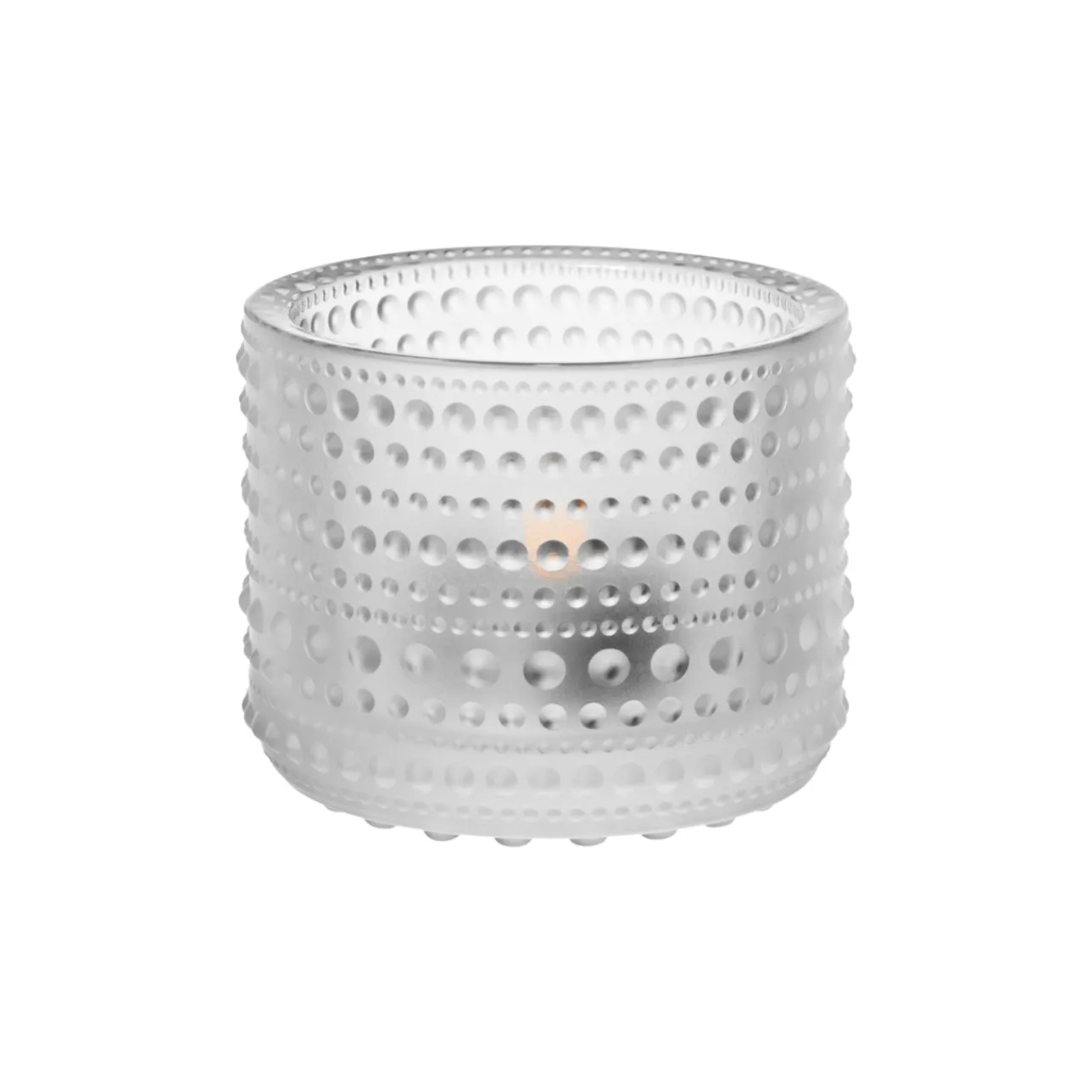 Kynttilälyhty 64mm matta kirkas|IITTALA Hot
