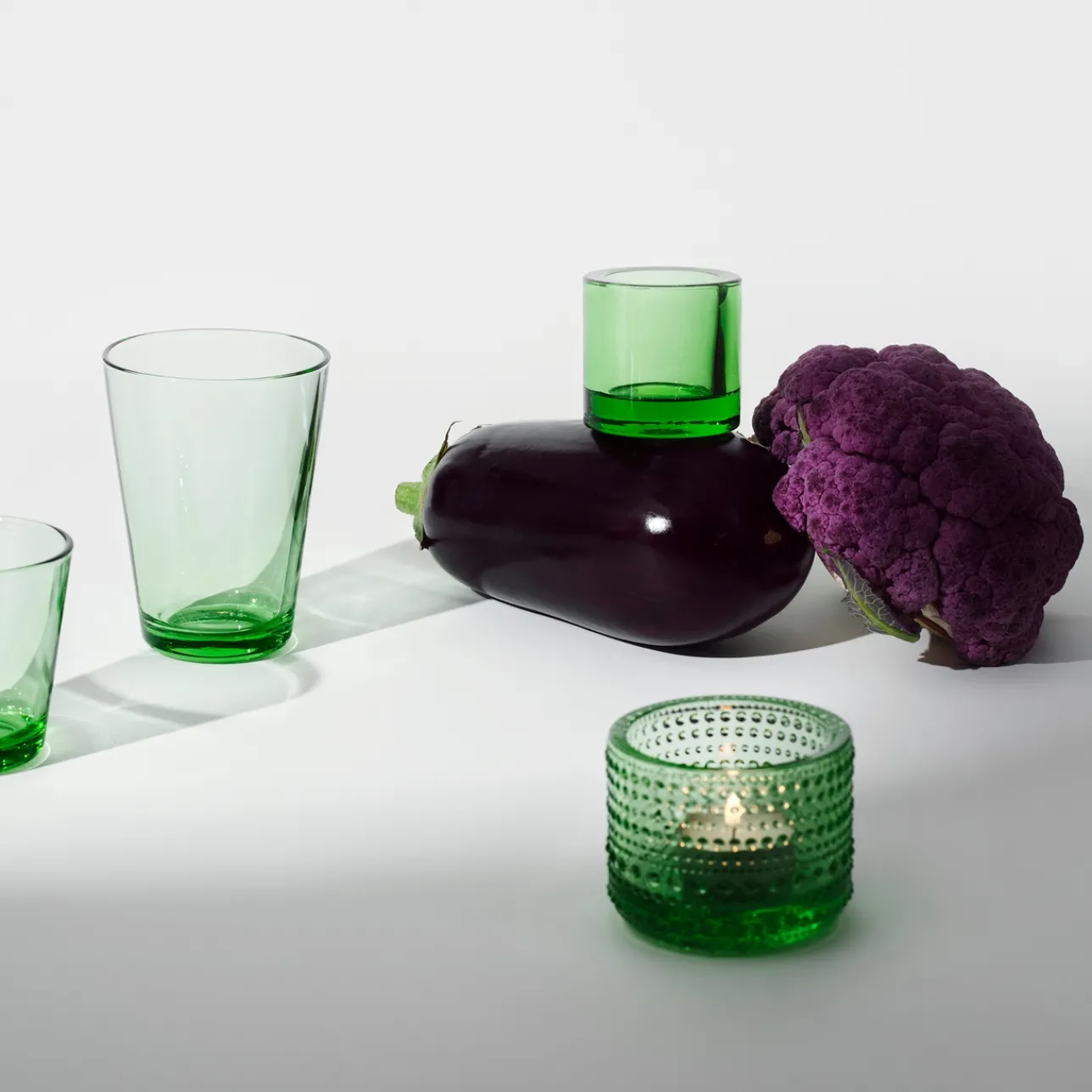 Kynttilälyhty 60mm omenanvihreä|IITTALA Discount