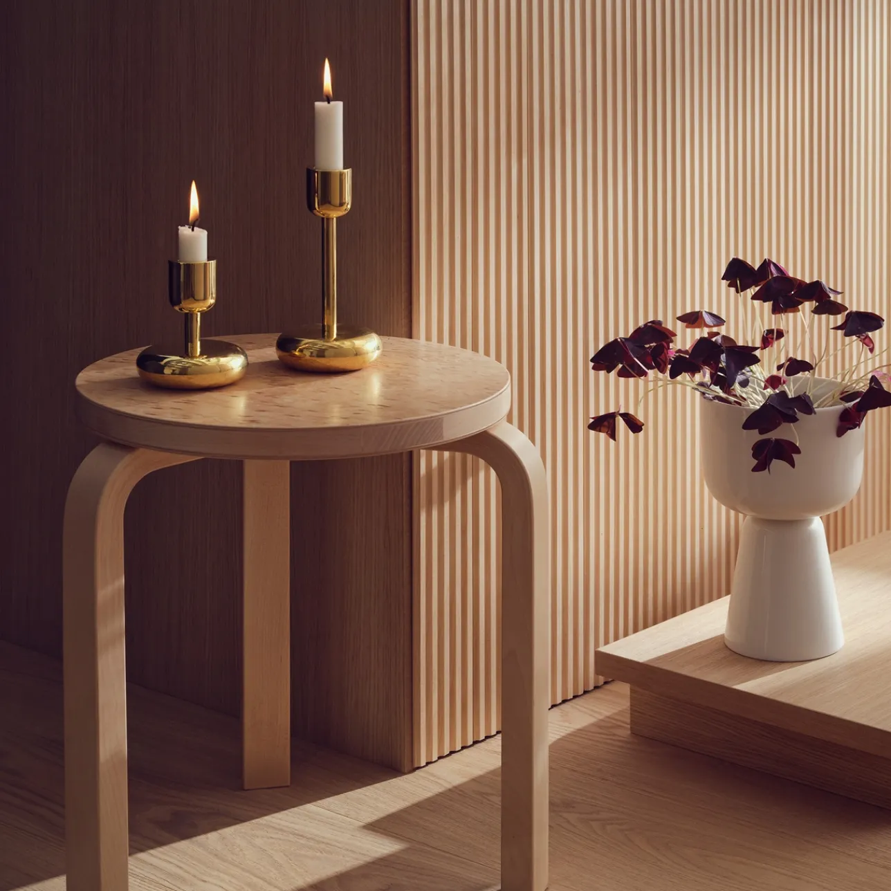 Kynttilänjalka 183mm messinki|IITTALA Outlet