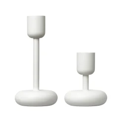 Kynttilänjalka valkoinen 107+183mm 2-kpl|IITTALA Sale