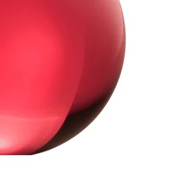 Lasipallo 5cm karmiininpunainen|IITTALA New