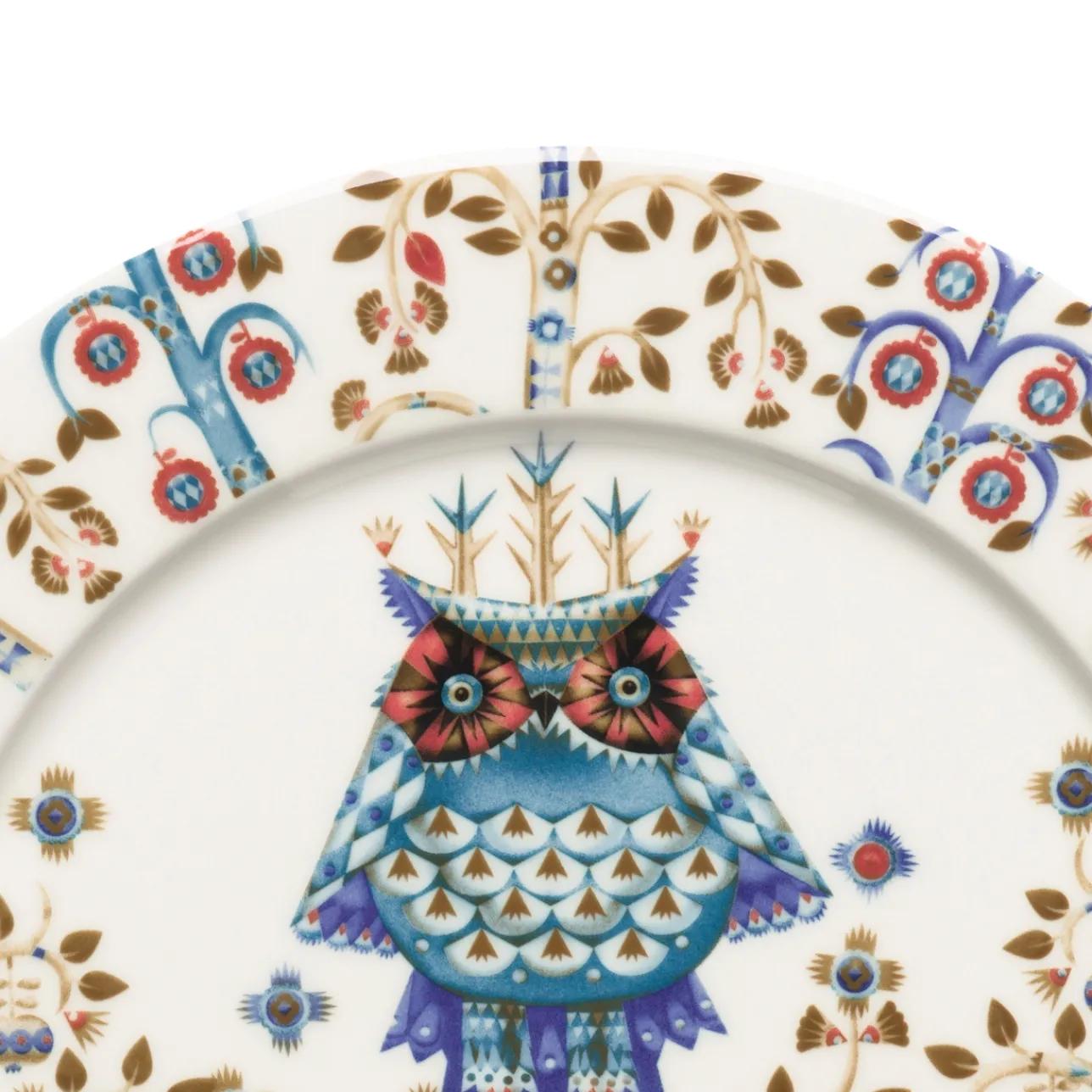 Lautanen 27cm valkoinen|IITTALA Online