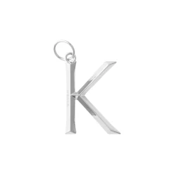 Riipus kirjain K 5cm metalli|IITTALA