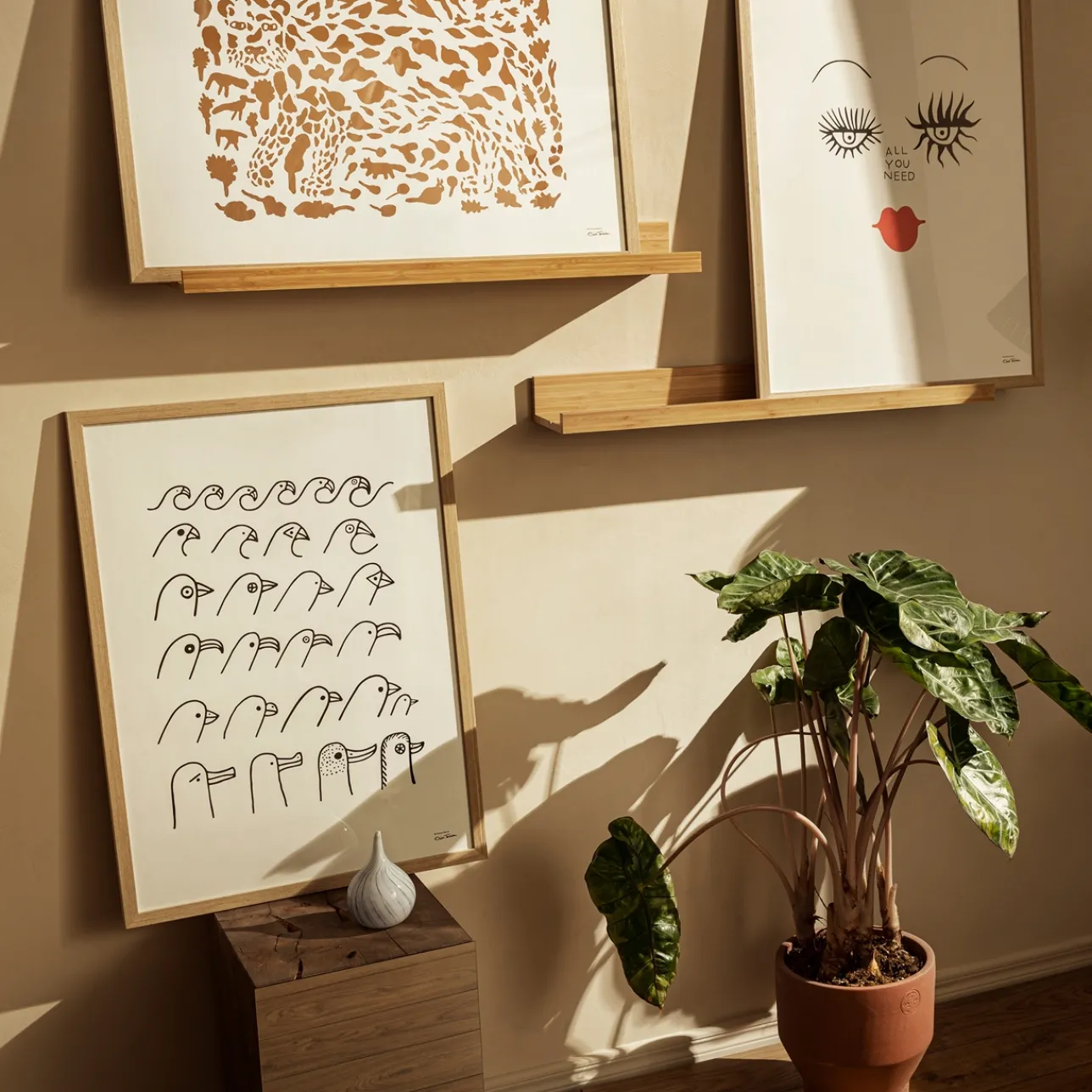Taidejuliste 50x70cm All you need|IITTALA Best
