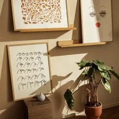 Taidejuliste 50x70cm Gepardi ruskea|IITTALA Sale