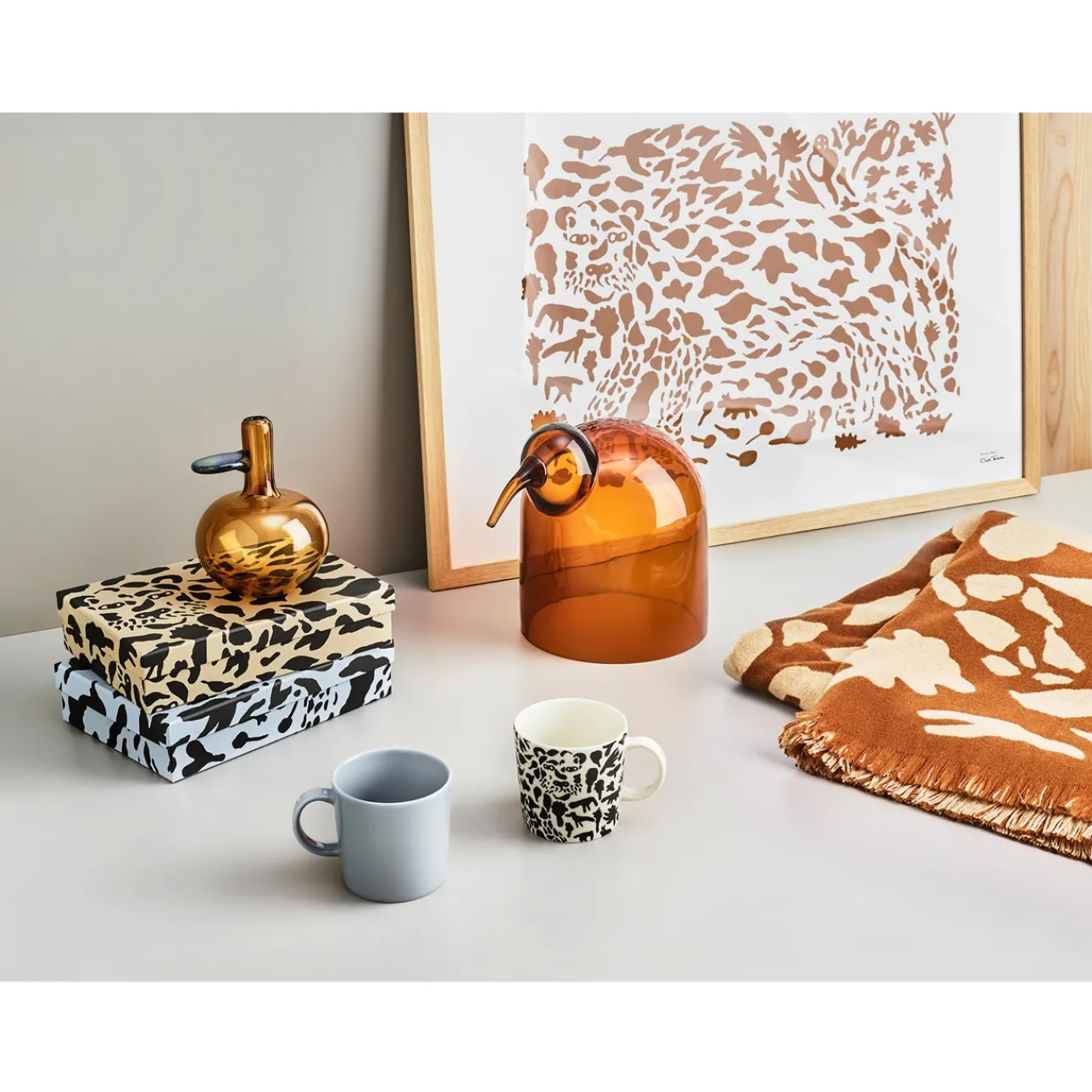 Taidejuliste 50x70cm Gepardi ruskea|IITTALA Sale